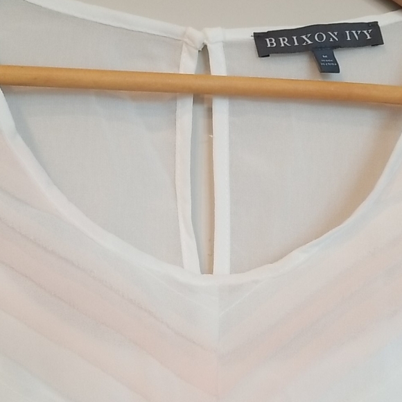 Brixon Ivy Stitch Fix Tank Top, Blush Pink & Cream, Medium, NWOT - Picture 3 of 5